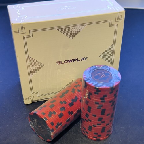 Slowplay poker chips set - slowplay,