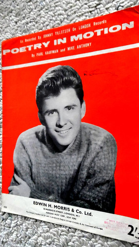 Johnny tillotson poetry in - johnny,