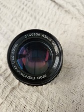 Asahi Pentax SMC Pentax-M 50mm F/1.4 Manual Focus Camera Lens Working