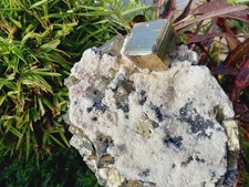 LARGE SPECIMEN QUARTZ  PYRITE