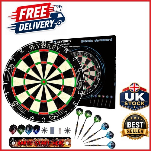 Dart board set with - dart,