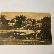ANTIQUE B & W POSTCARD OF