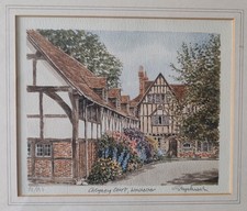 Philip & Glyn Martin Signed & Numbered Print Cheyney Court, Winchester 82/850