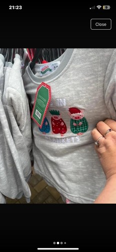 Christmas pjs pigs - christmas,