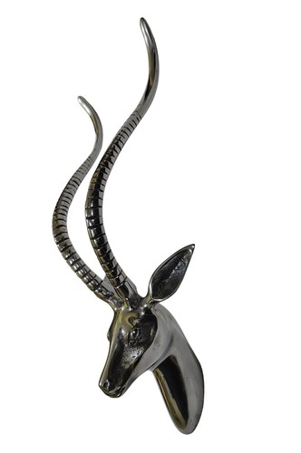Metal wall mount - metal, deer