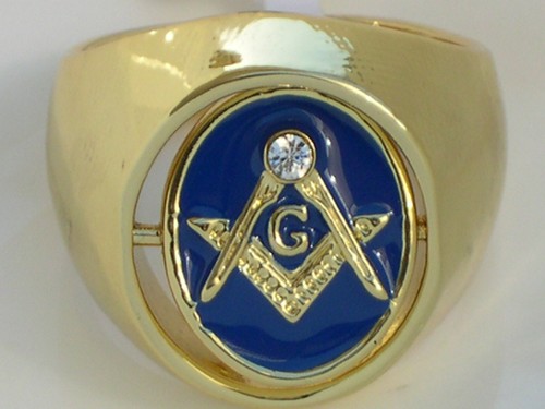 Turn swivel blue - /, enamel