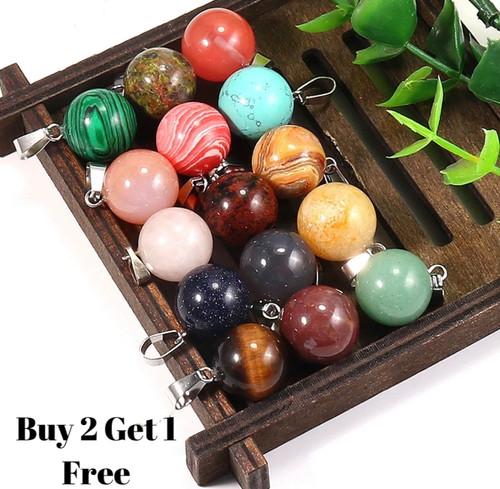 Natural gemstone chakra - natural,