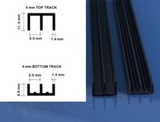 Glass runners track - glass,