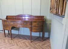 19th Century Bow Front Dresser