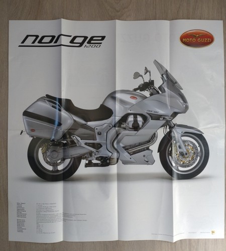 Moto guzzi norge 1200 - 1200, brochure