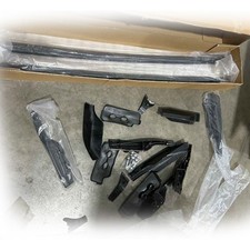 Black aluminium roof rack - roof,