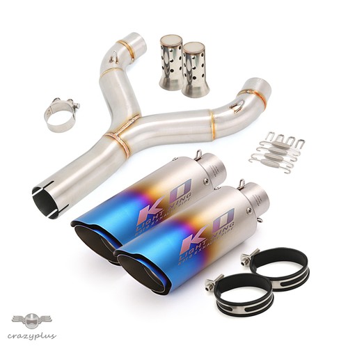Exhaust mid pipe muffler - exhaust,