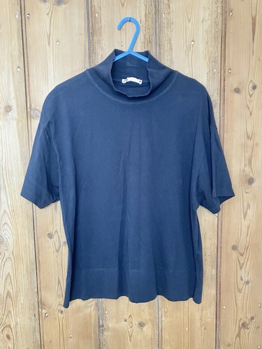 Zara black short sleeve high - short,