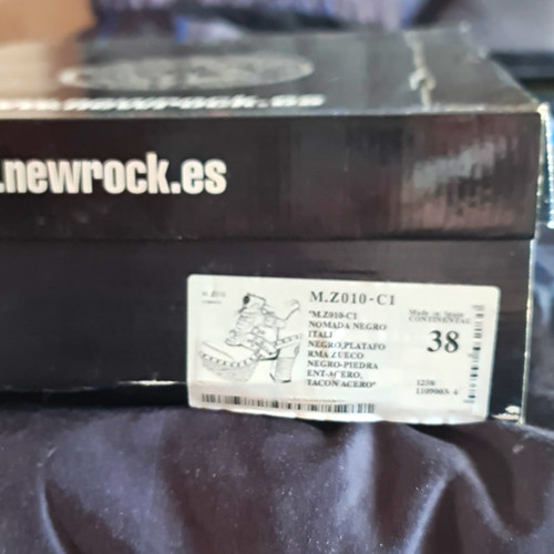 New rock z010 black - new,