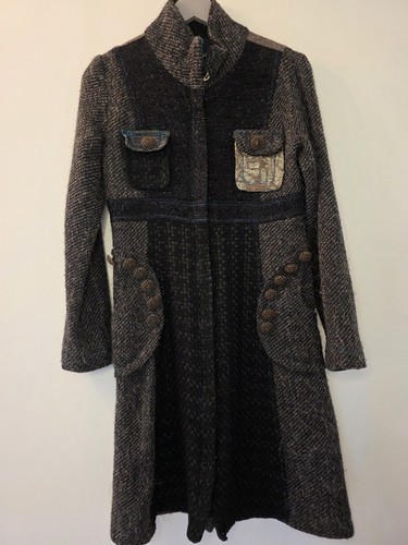 Desigual textured long winter - textured,