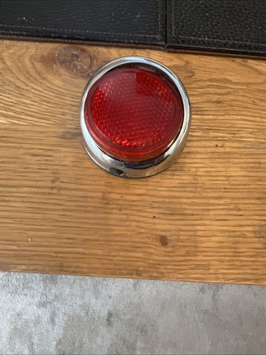 Vintage rear car reflector - vintage,