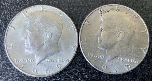 1969 kennedy silver - silver, half