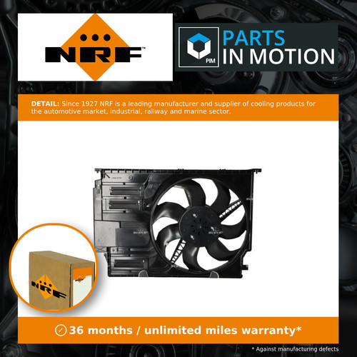 Radiator fan fits - fan, f48