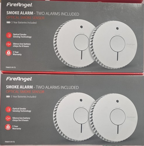 Fireangel optical alarm - x2,