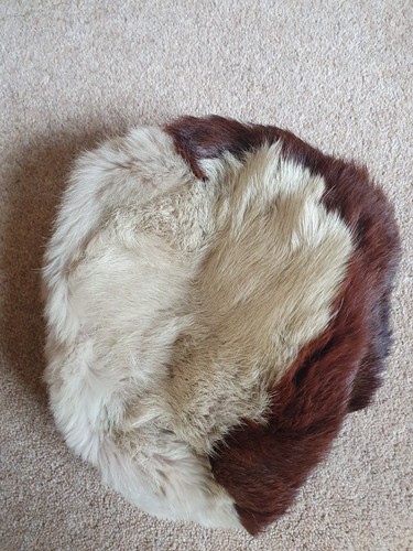 Real fur vintage ladies hat - ladies,