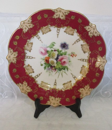 Antique coalport hand painted - antique,
