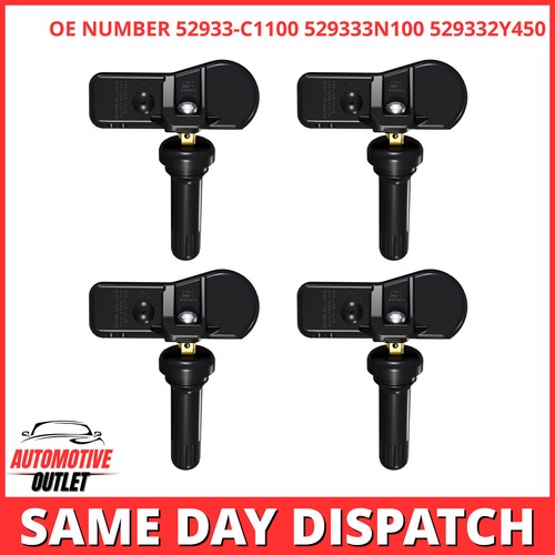 Tyre pressure sensor tpms - 4x,
