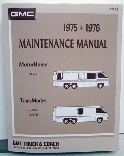 1975 1976 gmc - gmc, motorhome