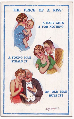 Donald mcgill comic postcard - mcgill,