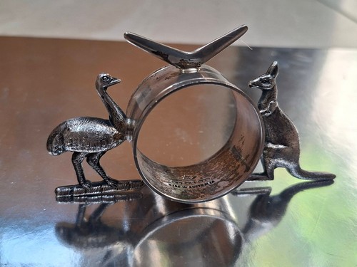 Antique australian napkin ring - antique,