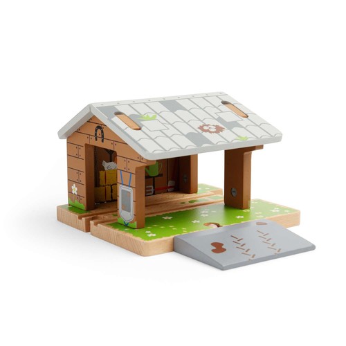 Bigjigs rail barnyard tunnel - rail,
