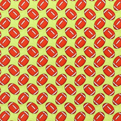 Green football upholstery - green,