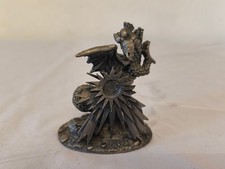Small Pewter Dragon Figurine