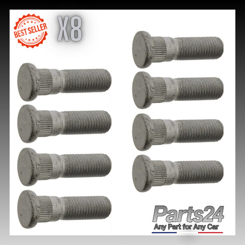 Knurled wheel bolt steel - knurled, stud