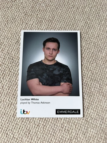 Emmerdale cast card - cast, lachlan