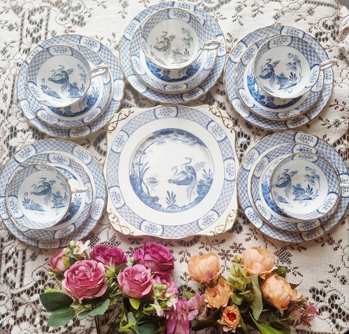 Tuscan blue and - blue, white