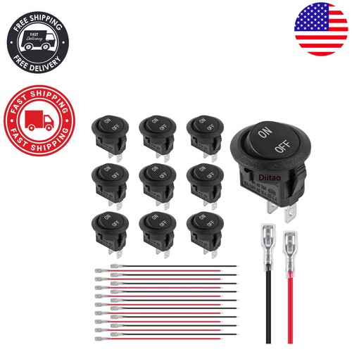 10pcs 12v round - 10pcs,