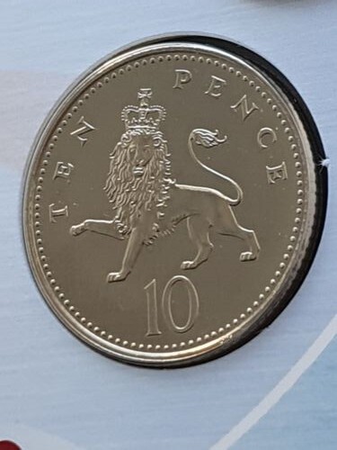 2000 bunc 10p crowned - bunc,