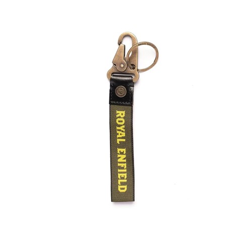 Key chain polyester - key, olive