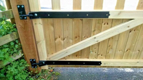 Gate hinges adjustable - , heavy
