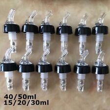 6Pcs Optic Spirit Measure Bar Bottle Pourers Drink Cocktail Quick Shot Pourer