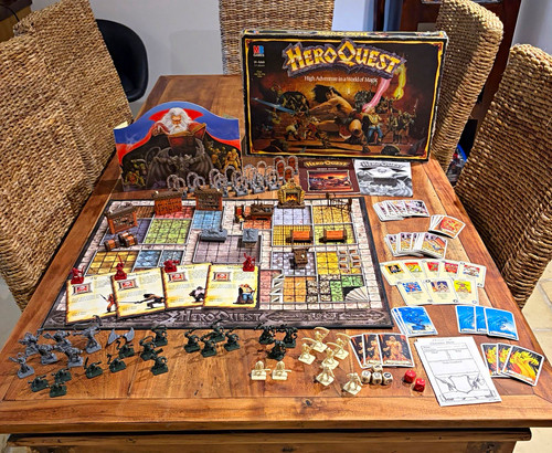 Heroquest fantasy board - heroquest,