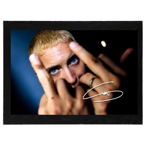 Eminem signed autograph - eminem,