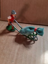 Lead Figure Smoking A Pipe