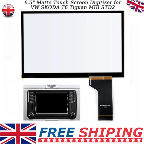 Matte touch screen - 6.5",