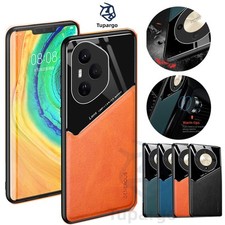 Magnetic Leather Case For
