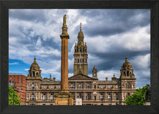 Glasgow Landmarks Framed Wall
