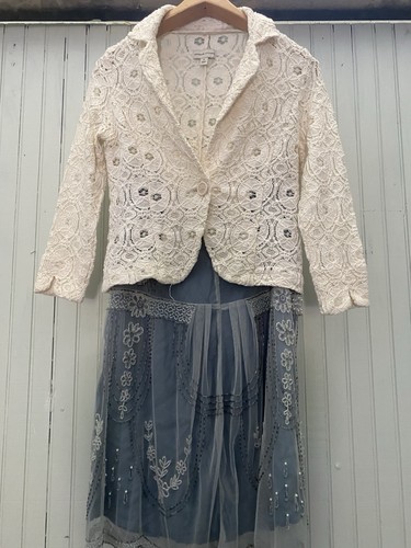 Adrienne vittadini cream lace - adrienne,