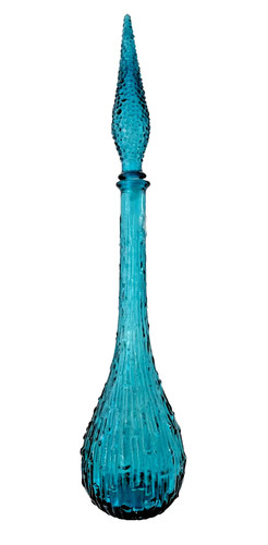 Empoli genie bottle blue - blue, made