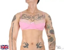 UK, Sexy Men Sheer Lace Trim