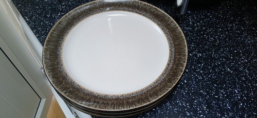 Denby praline dinner plates - dinner,